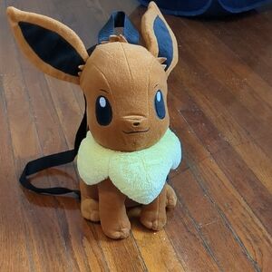 Eevee Pokemon Plush Backpack